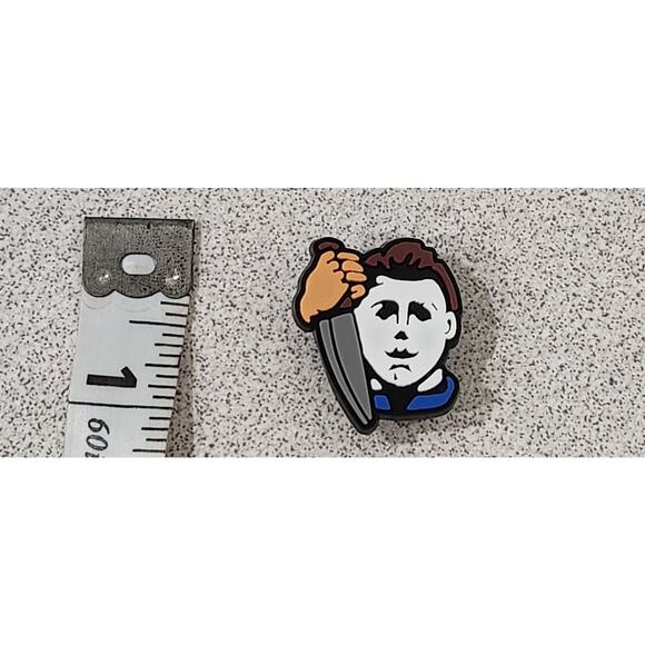 Halloween Michael Myers Shoe Charm for Crocs New Without Tags - Picture 1 of 1